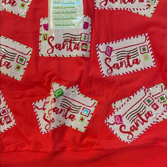 QUEEN OF SPARKLES Red Letters to Santa - Picture 1 of 5